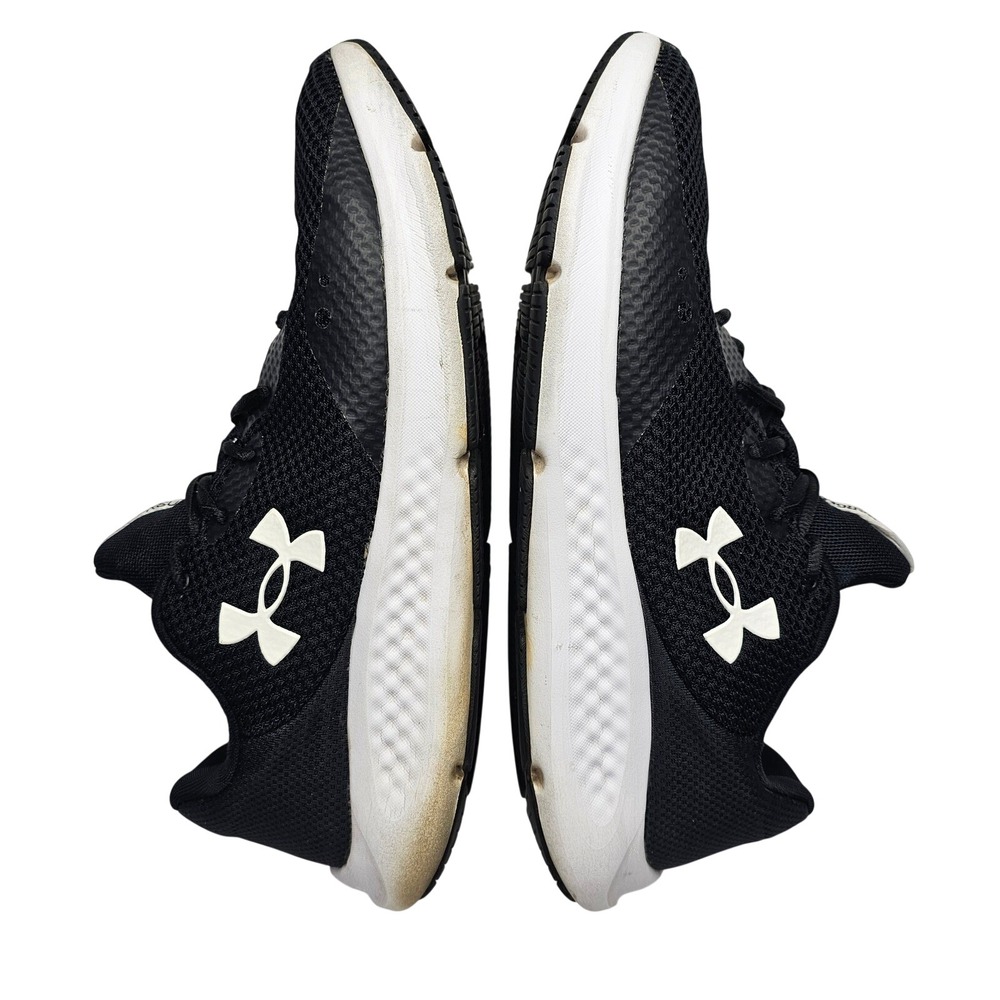 Under Armour Charged Pursuit Mens 13 Black‎ Running Shoes Low Top Sneaker - Picture 4 of 12
